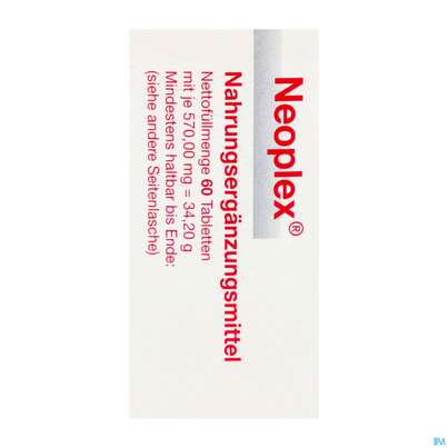 Neoplex Tabl 60st, A-Nr.: 4089681 - 06