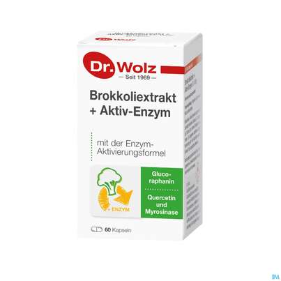 Dr.wolz Brokkoliextrakt Kapseln +aktiv-enzym 60563 60st, A-Nr.: 5133705 - 03