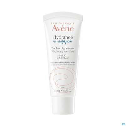Sie sehen eine Packung Avene Hydrance Emulsion Leicht Uv Spf30 40ml, Produktbild: 02 Avene Hydrance Emulsion Leicht Uv Spf30 40ml, A-Nr.: 5179038 - 02