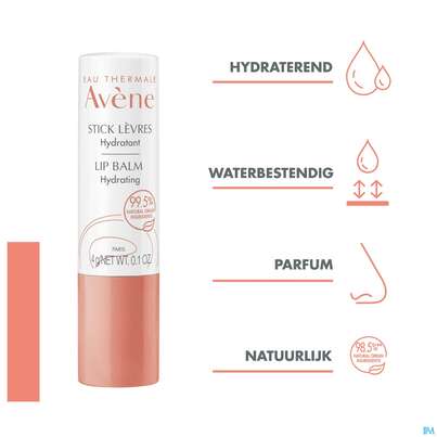 Avene Lippenpflegestift Feuchtigkeitsspendend 4g, A-Nr.: 5596888 - 14