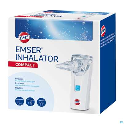 Sie sehen eine Packung Inhalatoren U.zubehoer Geraet Emser/inhalator/compact Tragbar 1st, Produktbild: 03 Inhalatoren U.zubehoer Geraet Emser/inhalator/compact Tragbar 1st, A-Nr.: 5157060 - 03