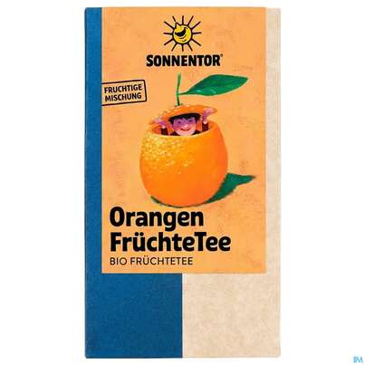 Sonnentor Doppelkammerbeutel/bio Orangenfruechtetee 32,4g 02309 18st, A-Nr.: 5804915 - 01