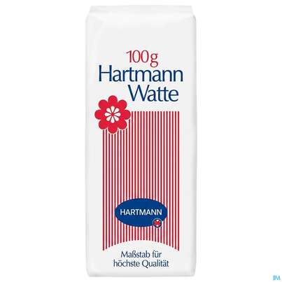 Verbandwatte Baumwolle/100% -hartmann 100g, A-Nr.: 0691932 - 01