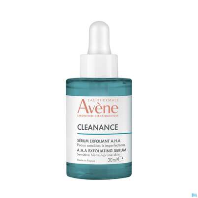 Sie sehen eine Packung Avene Cleanance A.h.a Serum 30ml, Produktbild: 02 Avene Cleanance A.h.a Serum 30ml, A-Nr.: 5799634 - 02