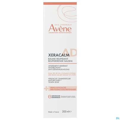Avene Xeracalm/a.d/defi Rueckfettender Balsam 200ml, A-Nr.: 4942874 - 02