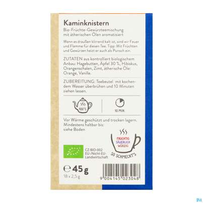 Sonnentor Fruechte-/gewuerz Tee Kaminknistern Bio 02304 18st, A-Nr.: 4039387 - 05