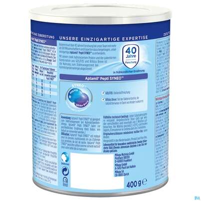 Aptamil Spezialnahrung Pepti Syneo 400g, A-Nr.: 5133711 - 03