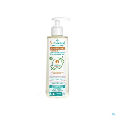 Sie sehen eine Packung Seifen Puressentiel Reinigend Liquid Rueckfettend 250ml, Produktbild: 02 Seifen Puressentiel Reinigend Liquid Rueckfettend 250ml, A-Nr.: 5608404 - 02
