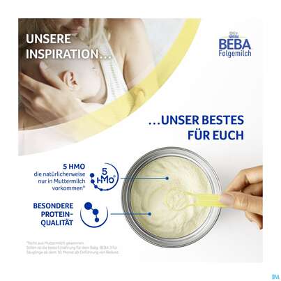 Sie sehen eine Packung Beba 3 Ab Dem 10. Monat 12577884 800g, Produktbild: 07 Beba 3 Ab Dem 10. Monat 12577884 800g, A-Nr.: 2220734 - 07