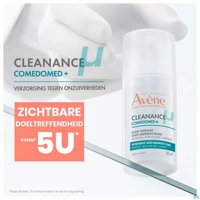 Sie sehen eine Packung Avene Cleanance Comedomed Gel-cre Konzentrat 30ml, Produktbild: 18 Avene Cleanance Comedomed Gel-cre Konzentrat 30ml, A-Nr.: 5228334 - 18