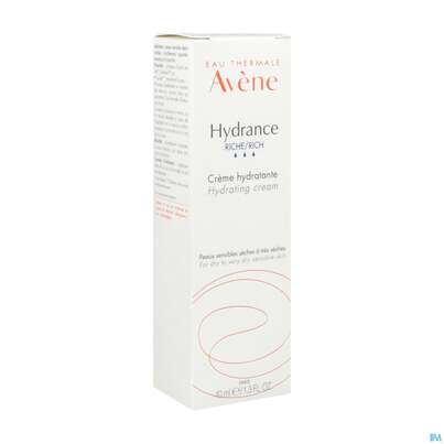 Avene Hydrance Reichhaltige Feuchtig- Keitscreme 40ml, A-Nr.: 1505601 - 04