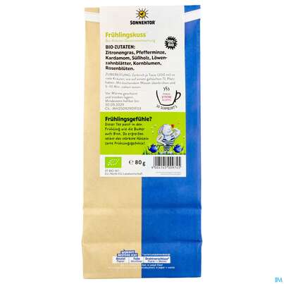 Sonnentor Kraeutertee/bio Fruehlingskuss 00974 80g, A-Nr.: 3291096 - 06