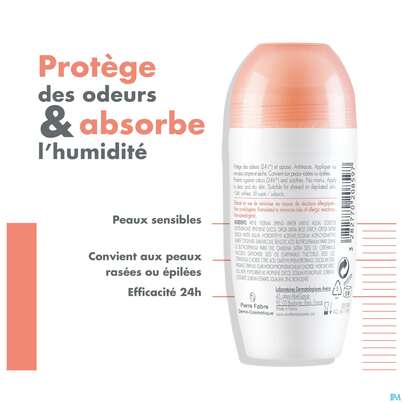 Sie sehen eine Packung Avene Body Deo Roll-on Neu 50ml, Produktbild: 06 Avene Body Deo Roll-on Neu 50ml, A-Nr.: 5744923 - 06