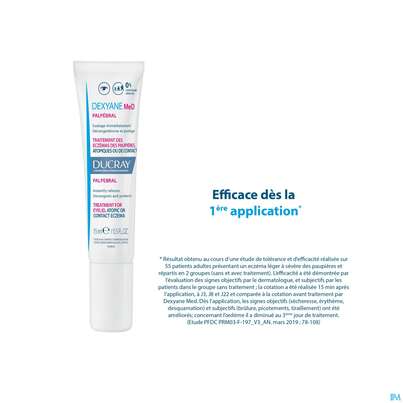 Sie sehen eine Packung Ducray Dexyane Med Creme Augenlid Neu 15ml, Produktbild: 19 Ducray Dexyane Med Creme Augenlid Neu 15ml, A-Nr.: 5659703 - 19