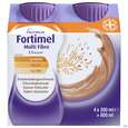 Sie sehen eine Packung Fortimel/multifibre 1,5kcal 200ml Flasche Schoko 4st, Produktbild: 02 Fortimel/multifibre 1,5kcal 200ml Flasche Schoko 4st, A-Nr.: 3237719 - 02
