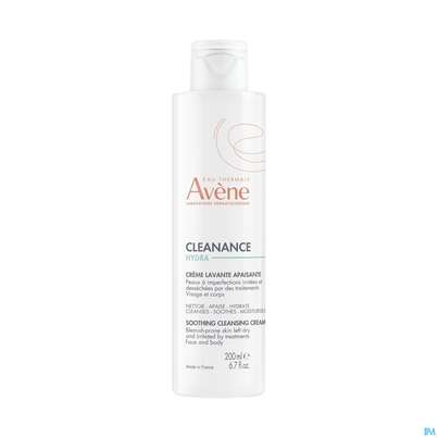 Sie sehen eine Packung Avene Cleanance Hydra/reinigungscreme Neu 200ml, Produktbild: 01 Avene Cleanance Hydra/reinigungscreme Neu 200ml, A-Nr.: 5862048 - 01