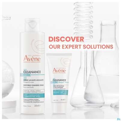 Sie sehen eine Packung Avene Cleanance Hydra/reinigungscreme Neu 200ml, Produktbild: 10 Avene Cleanance Hydra/reinigungscreme Neu 200ml, A-Nr.: 5862048 - 10