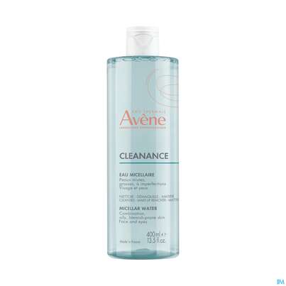 Sie sehen eine Packung Avene Cleanance Mizellenwasser 400ml, Produktbild: 03 Avene Cleanance Mizellenwasser 400ml, A-Nr.: 5862031 - 03