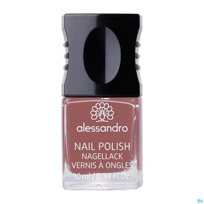 Sie sehen eine Packung Alessandro Nagellack 910 Rosy Wind 10ml, Produktbild: 01 Alessandro Nagellack 910 Rosy Wind 10ml, A-Nr.: 4626386 - 01