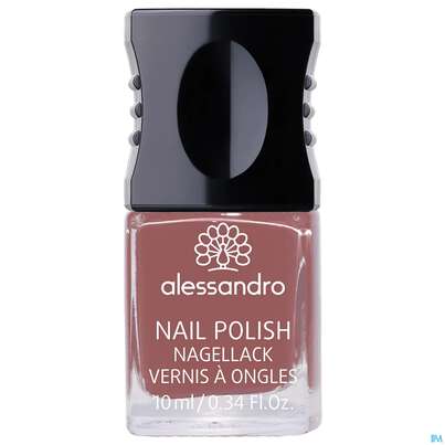 Sie sehen eine Packung Alessandro Nagellack 910 Rosy Wind 10ml, Produktbild: 02 Alessandro Nagellack 910 Rosy Wind 10ml, A-Nr.: 4626386 - 02