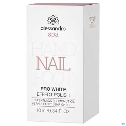Alessandro Nagellack Pro White Lack 10ml, A-Nr.: 5178122 - 03