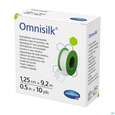 Sie sehen eine Packung Fixierpflaster Omnisilk 9,2mx 1,25cm 1st, Produktbild: 02 Fixierpflaster Omnisilk 9,2mx 1,25cm 1st, A-Nr.: 4582329 - 02