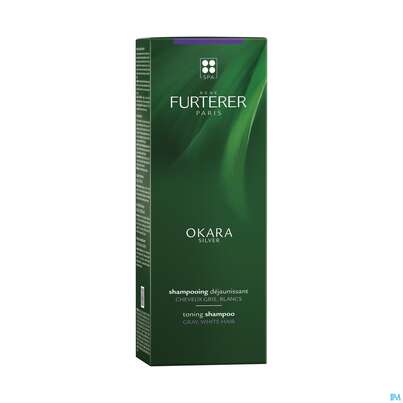 Sie sehen eine Packung Furterer Okara Silver Polarglanz-shampoo 200ml, Produktbild: 03 Furterer Okara Silver Polarglanz-shampoo 200ml, A-Nr.: 5439835 - 03