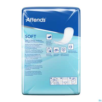 Inkontinenz Attends Einlagen Soft 6 38st, A-Nr.: 3791456 - 05