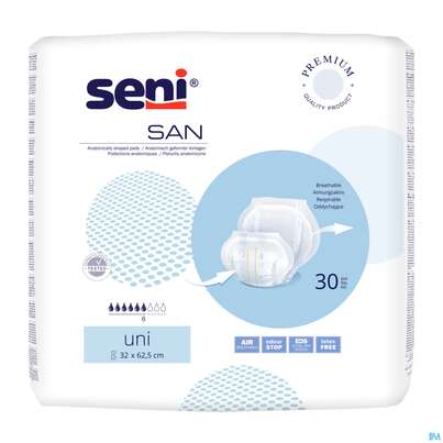 Inkontinenz Einlagen Seni San Uni 30st, A-Nr.: 3586621 - 01