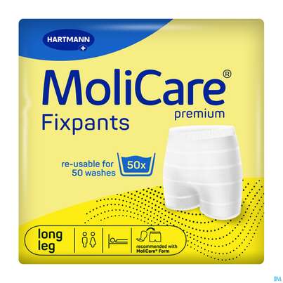 Inkontinenz Molicare Fixpants/premium Long Leg S Gelb 5st, A-Nr.: 3724767 - 01