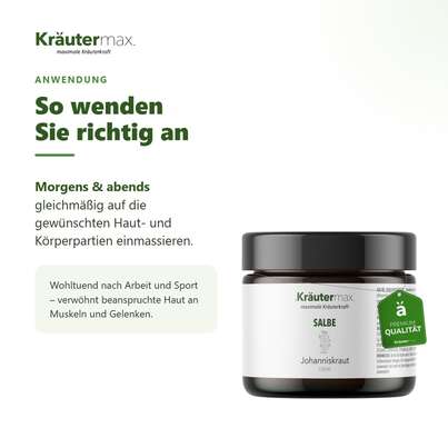 Johanniskraut Salbe 100 ml, A-Nr.: 4319632 - 04
