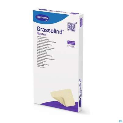 Kompressen Grassolind Neutral Salbenkompresse Steril 10x 20cm 30st, A-Nr.: 1232646 - 03