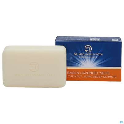 Sie sehen eine Packung Seifen Dr.toeth Basen Lavendel 100g, Produktbild: 10 Seifen Dr.toeth Basen Lavendel 100g, A-Nr.: 3263450 - 10