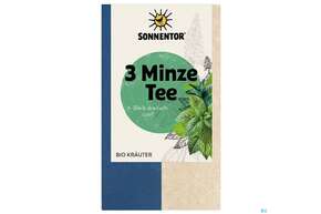 Sonnentor Bio/3-minze-tee Doppelkammerbeutel 21,6g 02321 18st, A-Nr.: 5804826 - 01