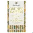 Sie sehen eine Packung Sonnentor Gruener Kaffee Bio Aufgussbeutel 02906 18st, Produktbild: 03 Sonnentor Gruener Kaffee Bio Aufgussbeutel 02906 18st, A-Nr.: 4276006 - 03