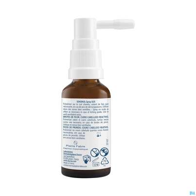 Ducray Sensinol Sos-spray Bei Starkem Juckreiz Gereizter Kopfhaut 30ml, A-Nr.: 5901446 - 15