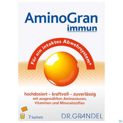 Amino Granulat Immun Briefchen Dr.grandel Nr 2198 7st, A-Nr.: 3403916 - 01