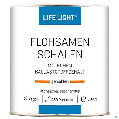 Flohsamenschalen Ganz Life Light 500g, A-Nr.: 2336483 - 01