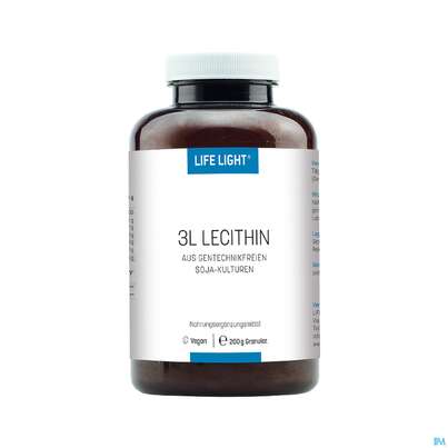 Sie sehen eine Packung Lecithin 3l Granulat Life Light 350g, Produktbild: 02 Lecithin 3l Granulat Life Light 350g, A-Nr.: 2480926 - 02