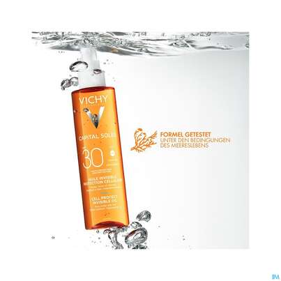 Sonnenprodukte Vichy/capital Soleil Cell Protect Oil Lsf30 200ml, A-Nr.: 5921182 - 10