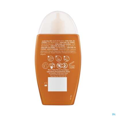 Sie sehen eine Packung Sonnenprodukte Avene Ultra/fluid Oil Control Spf50 50ml, Produktbild: 12 Sonnenprodukte Avene Ultra/fluid Oil Control Spf50 50ml, A-Nr.: 5899152 - 12