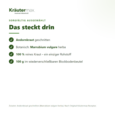 Sie sehen eine Packung Andorn Kraut Tee 100 g, Produktbild: 03 Andorn Kraut Tee 100 g, A-Nr.: 6017131 - 03