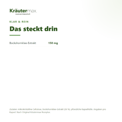 Bockshornklee Kapseln 60 Stück, A-Nr.: 4849293 - 03