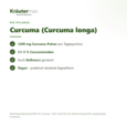 Sie sehen eine Packung Curcuma 1200 mg Kapseln 180 Stück, Produktbild: 02 Curcuma 1200 mg Kapseln 180 Stück, A-Nr.: 5879250 - 02