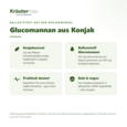 Sie sehen eine Packung Glucomannan Konjakwurzel Kapseln 90 Stück, Produktbild: 02 Glucomannan Konjakwurzel Kapseln 90 Stück, A-Nr.: 5879244 - 02