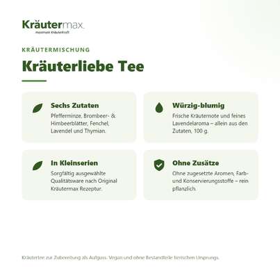 Kräuterliebe Tee 100 g, A-Nr.: 6017527 - 02