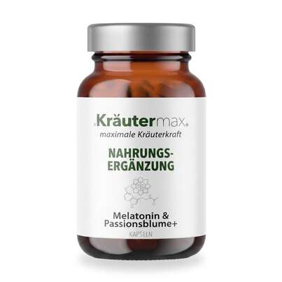 Melatonin 1 mg &amp; Passionsblume plus Kapseln 100 Stück, A-Nr.: 5995737 - 01