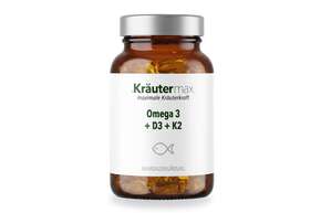 Omega 3 + D3 2000 IE + K2 Kapseln 90 Stück, A-Nr.: 5746454 - 01