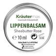 Sie sehen eine Packung Rose Sheabutter Lippenbalsam 10 ml, Produktbild: 01 Rose Sheabutter Lippenbalsam 10 ml, A-Nr.: 4938737 - 01