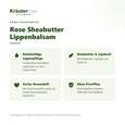 Sie sehen eine Packung Rose Sheabutter Lippenbalsam 10 ml, Produktbild: 02 Rose Sheabutter Lippenbalsam 10 ml, A-Nr.: 4938737 - 02